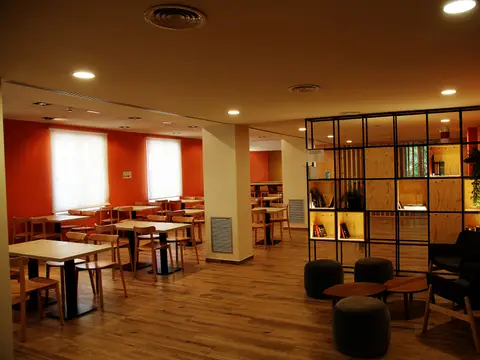 sala común del albergue