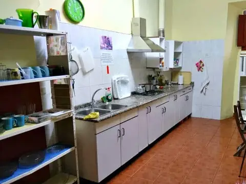 cocina del albergue