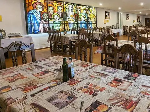 comedor de la casa de espiritualidad