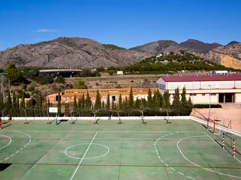 vista general del complejo e instalaciones deportivas