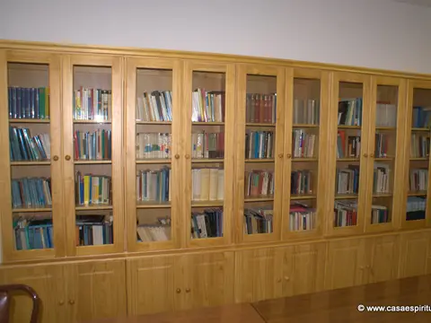 la biblioteca de la casa