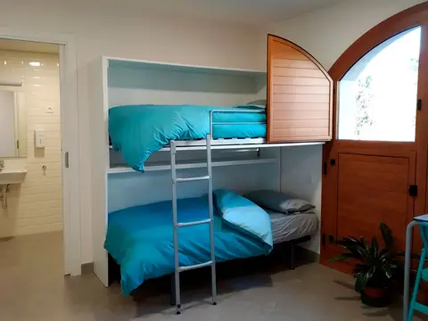 habitación con literas