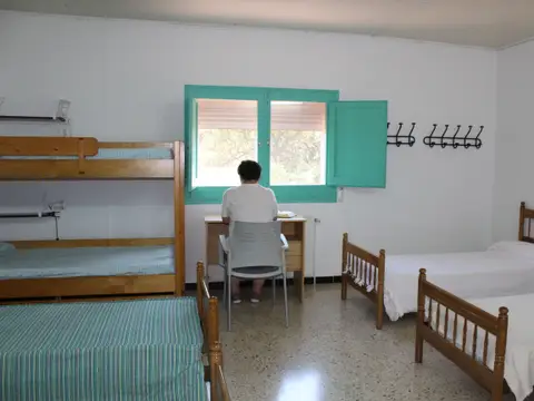 habitación con literas