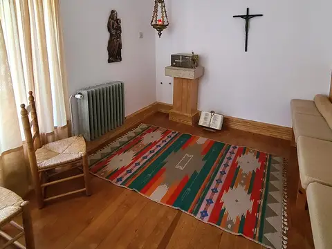 pequena capilla de la Casa de Acogida