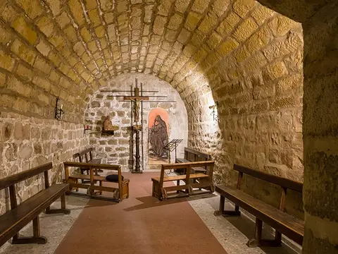 capilla/cripta interior
