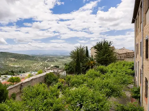 vistas al valle de Ubeda desde la casa