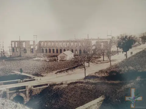 fotografia historica del seminario en construccion (1899)