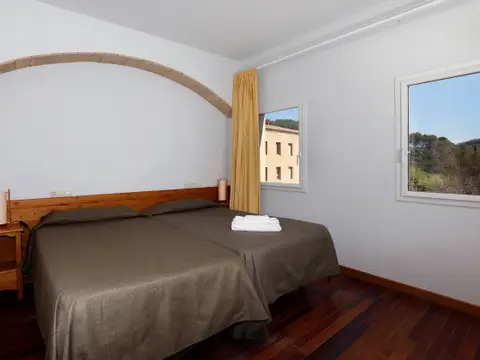 habitación doble de la hospedería