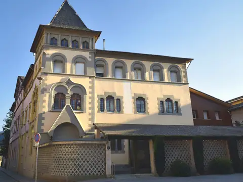 fachada del edificio de la residencia