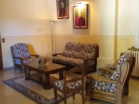 sala de estar de la residencia