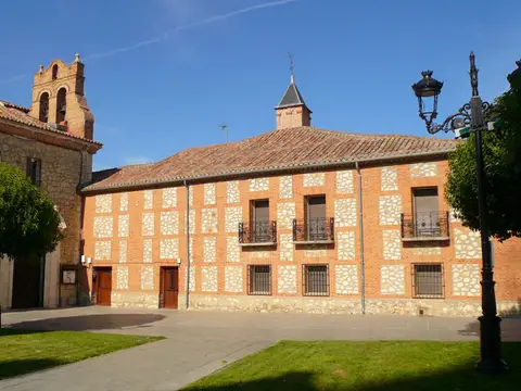 conjunto del convento de San Ignacio Mártir (el «convento chico») de las Carmelitas Descalzas de Loeches, donde está la casa