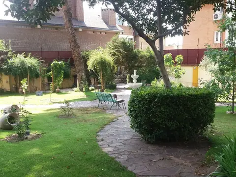 jardín de la casa