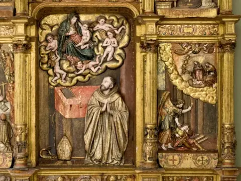 iglesia (retablo, detalle)