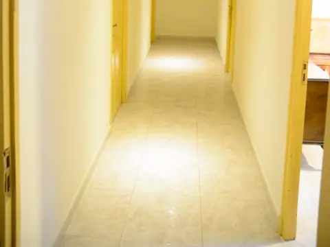 pasillo de las habitaciones
