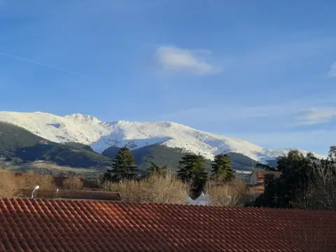 la sierra nevada vista desde la casa