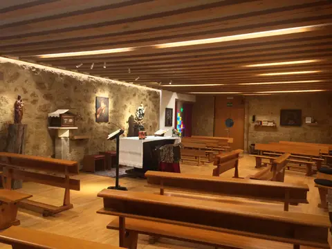 una de las capillas del centro de espiritualidad