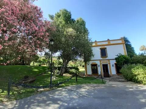 la casa vista desde el jardín