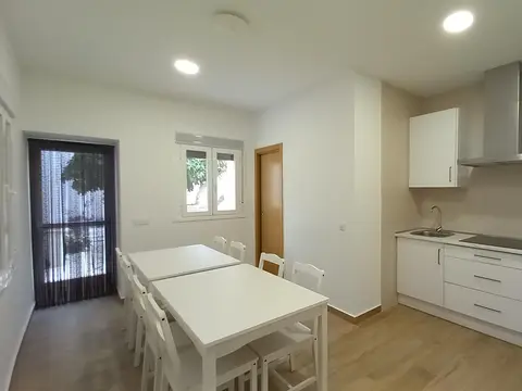 cocina y comedor de la hospedería
