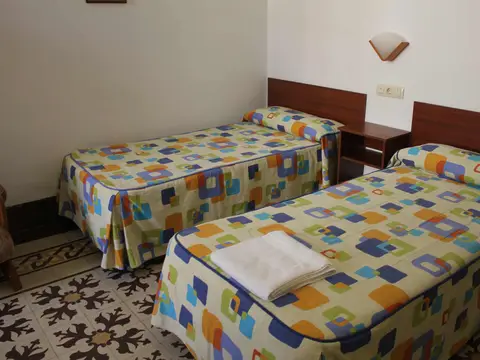 habitación doble con dos camas
