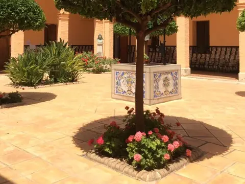 patio del Centro de Espiritualidad