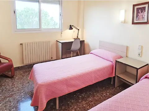 habitación doble del centro