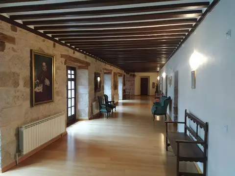galería alta con artesonado