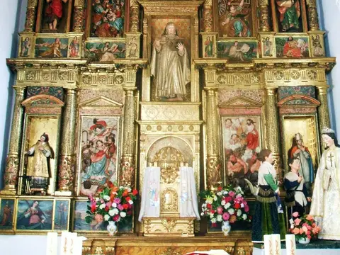 retablo mayor de la iglesia del monasterio